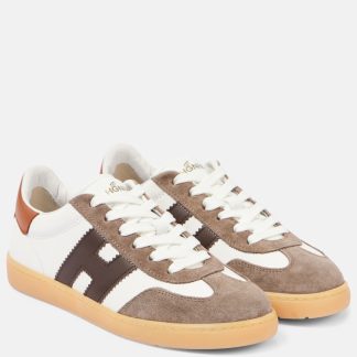 mode luxe Hogan Suède-sneakers van leer veelkleurig