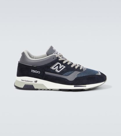 mode luxe New Balance Made UK 1500 leren sneakers blauw