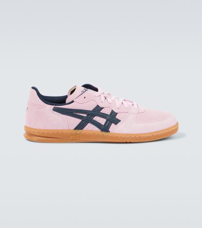 modeontwerper Asics x Hay Skyhand OG leren sneakers roze