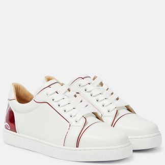 modeontwerper Christian Louboutin Vieira Orlato leren sneakers wit