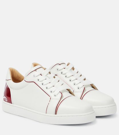 modeontwerper Christian Louboutin Vieira Orlato leren sneakers wit