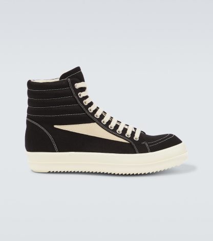 modeontwerper DRKSHDW by Rick Owens Canvas sneakers zwart