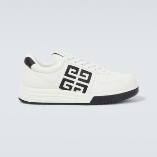 modeontwerper Givenchy G4 leren low-top sneakers wit