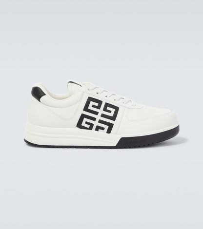 modeontwerper Givenchy G4 leren low-top sneakers wit