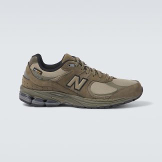 modeontwerper New Balance 2002R suède-sneakers groen