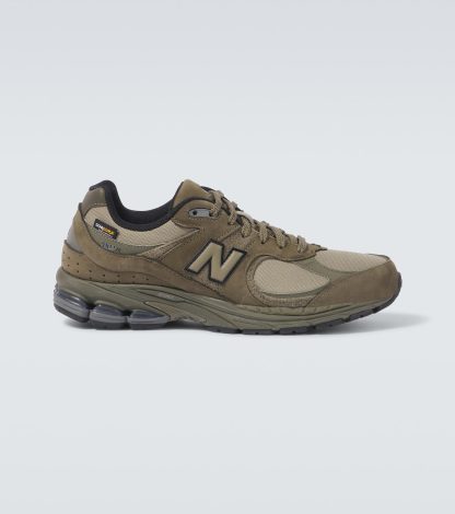 modeontwerper New Balance 2002R suède-sneakers groen