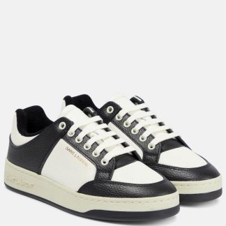 modeontwerper Saint Laurent SL/61 leren sneakers zwart