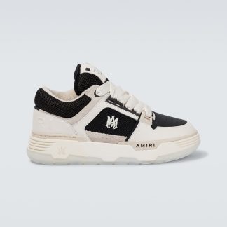 namaakontwerper Amiri MA-1 sneakers van leer en mesh wit