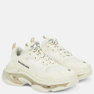 namaakontwerper Balenciaga Triple S sneakers wit