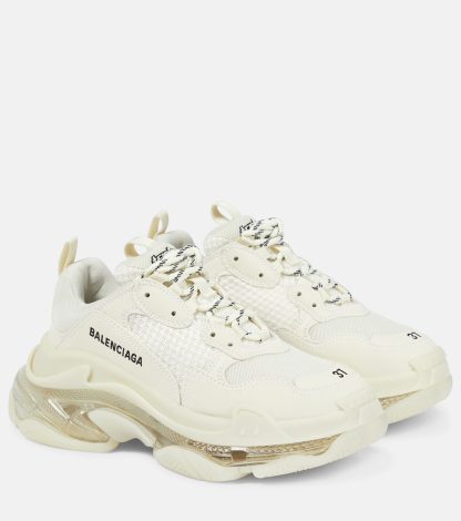 namaakontwerper Balenciaga Triple S sneakers wit