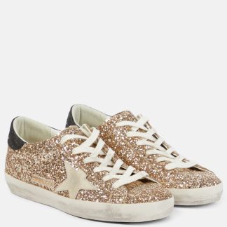 namaakontwerper Golden Goose Superstar glitter sneakers goud