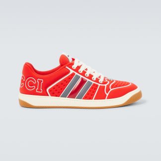 namaakontwerper Gucci Screener Double G sneakers rood