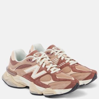 namaakontwerper New Balance 9060 sneakers met suède montuur roze