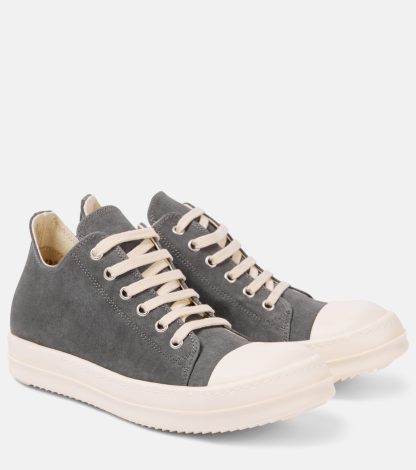 namaakontwerper Rick Owens Denim sneakers grijs