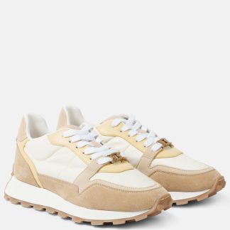 namaakontwerper Tods Runner sneakers met suède montuur beige