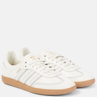 nep luxe Adidas Samba OG leren sneakers wit