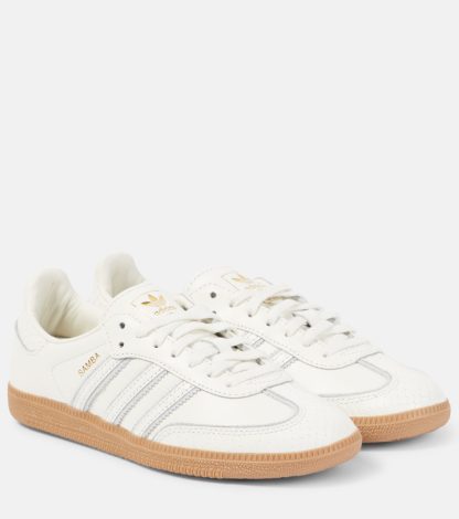 nep luxe Adidas Samba OG leren sneakers wit