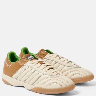 nep luxe Adidas x Wales Boner Samba leren sneakers beige