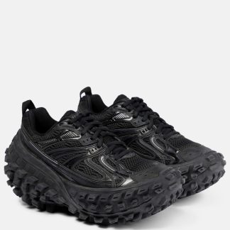 nep luxe Balenciaga Stuiter mesh sneakers zwart