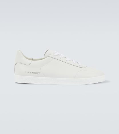 nep luxe Givenchy Town leren sneakers wit