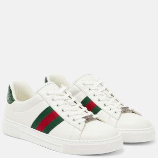 nep luxe Gucci Ace leren sneakers veelkleurig