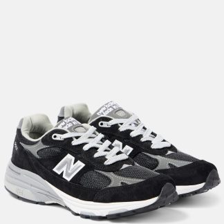 nep luxe New Balance 993 sneakers met suède montuur zwart