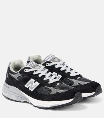 nep luxe New Balance 993 sneakers met suède montuur zwart