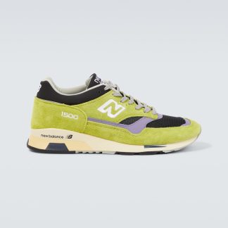 nep luxe New Balance Made UK 1500 leren sneakers groen