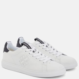 nep luxe Tory Burch Howel Court leren sneakers wit